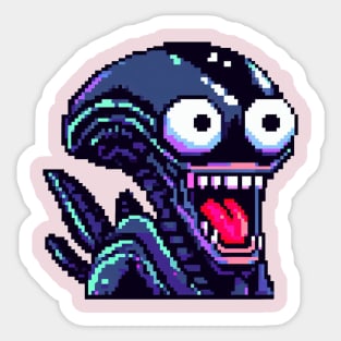 Xenomorph in love Sticker